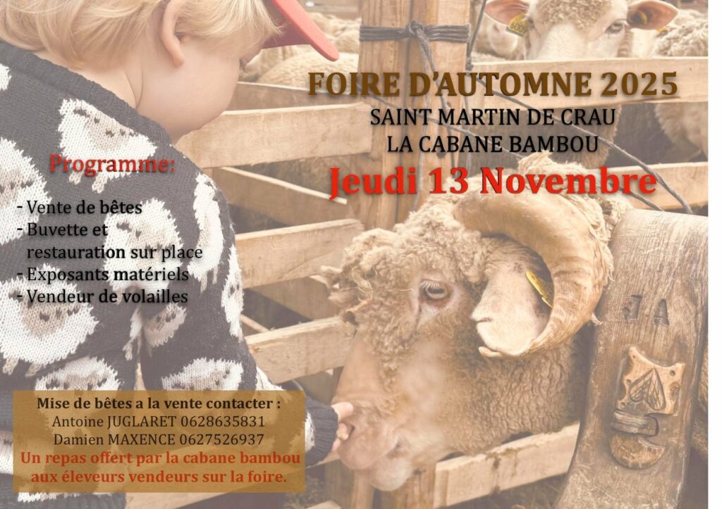 13/11 Foire d'Automne